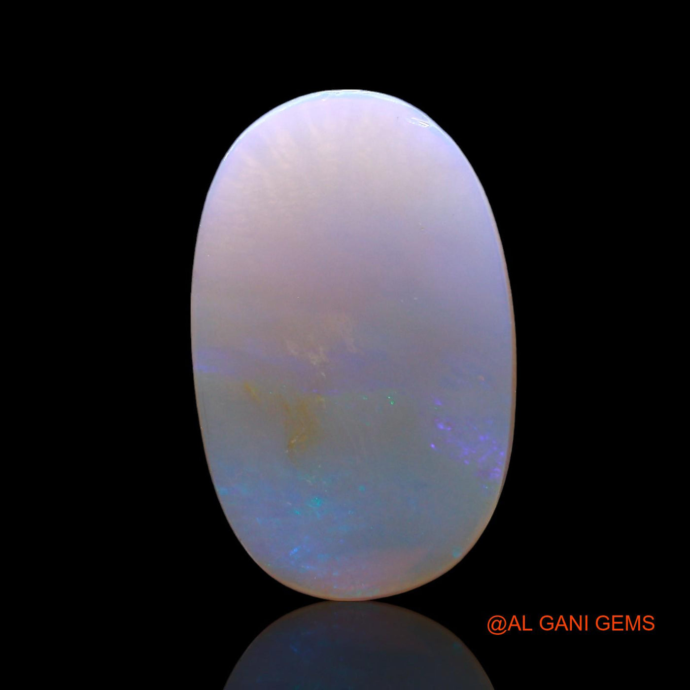 4.00 Cts Natural Australian Fire Opal Loose Gemstone Oval Cabochon 18x11x3 mm AE-687