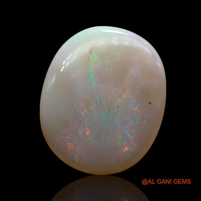 5.00 Cts Unheated Australian Fire Opal Loose Gemstone Oval Cabochon Natural 16x13x4 mm AE-689