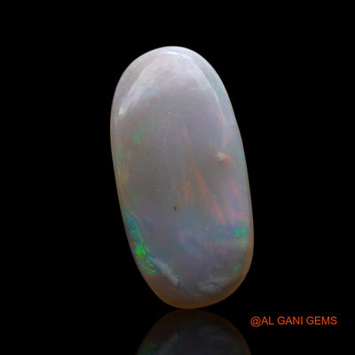 5.00 Cts Natural Australian Fire Opal Loose Gemstone Oval Cabochon 19x9x4 mm AE-691