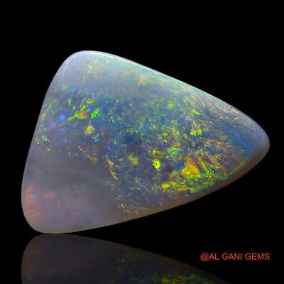 3.00 Cts Unheated Australian Fire Opal Loose Gemstone Fancy Cabochon Natural 17x12x2 mm AE-692