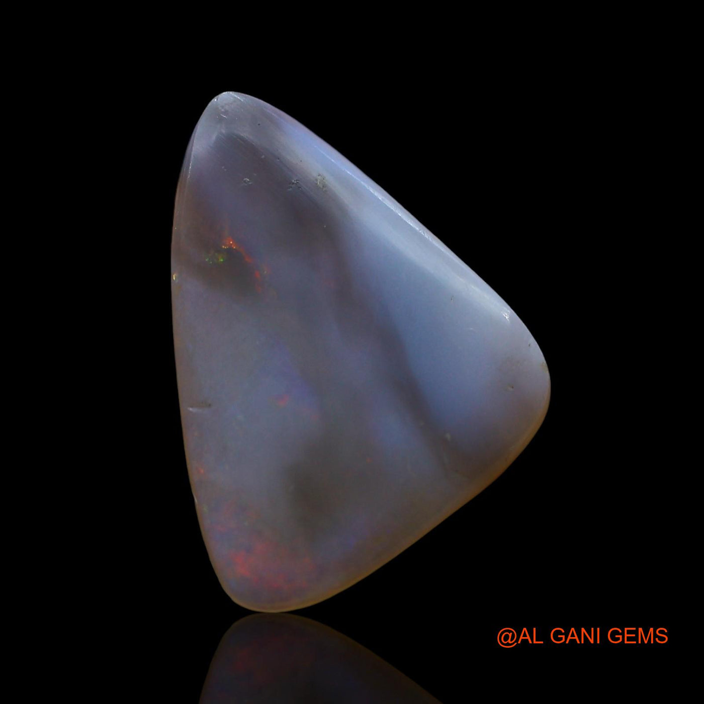 3.00 Cts Unheated Australian Fire Opal Loose Gemstone Fancy Cabochon Natural 17x12x2 mm AE-692