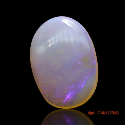 4.00 Cts Natural Australian Fire Opal Loose Gemstone Oval Cabochon 17x12x3 mm AE-693