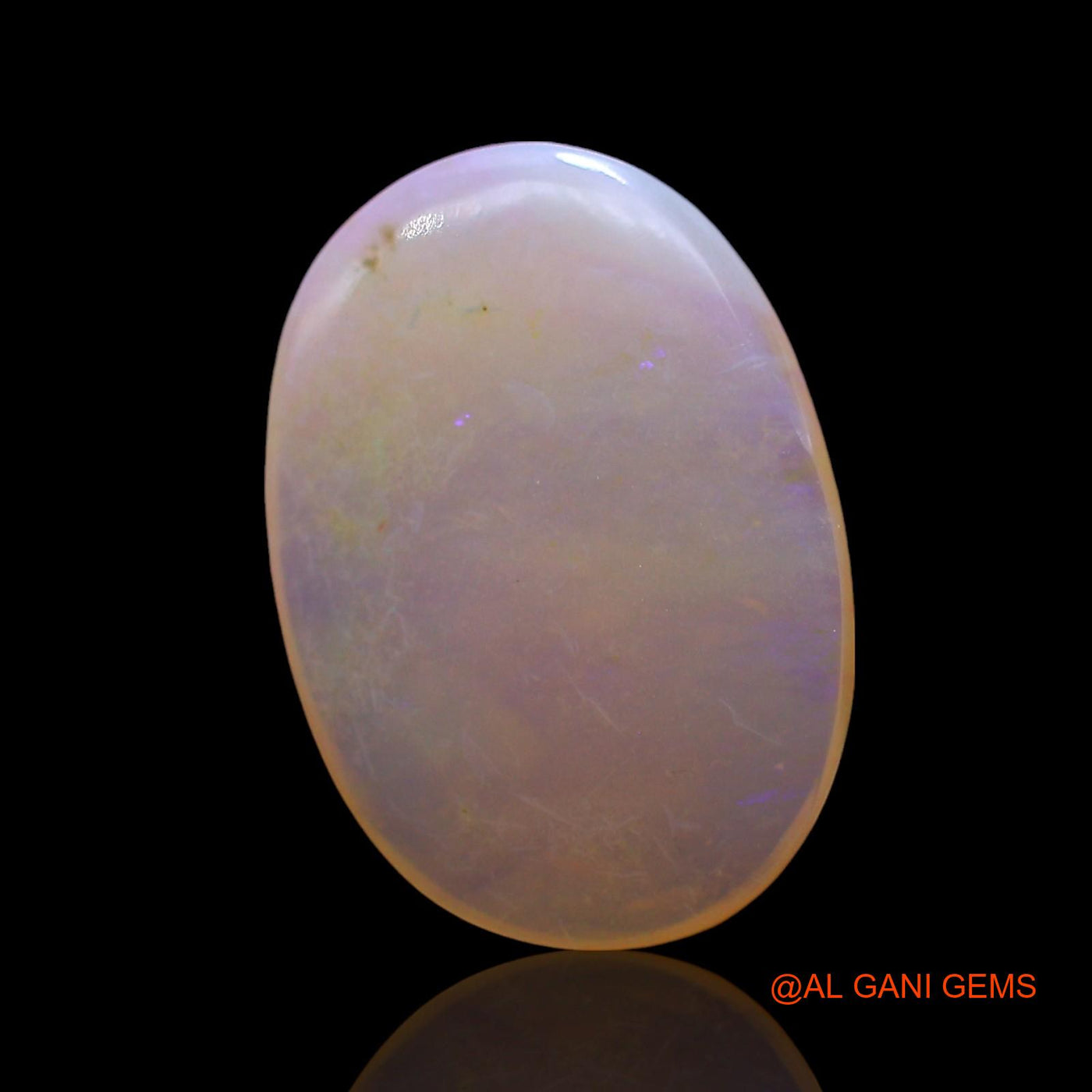 4.00 Cts Natural Australian Fire Opal Loose Gemstone Oval Cabochon 17x12x3 mm AE-693