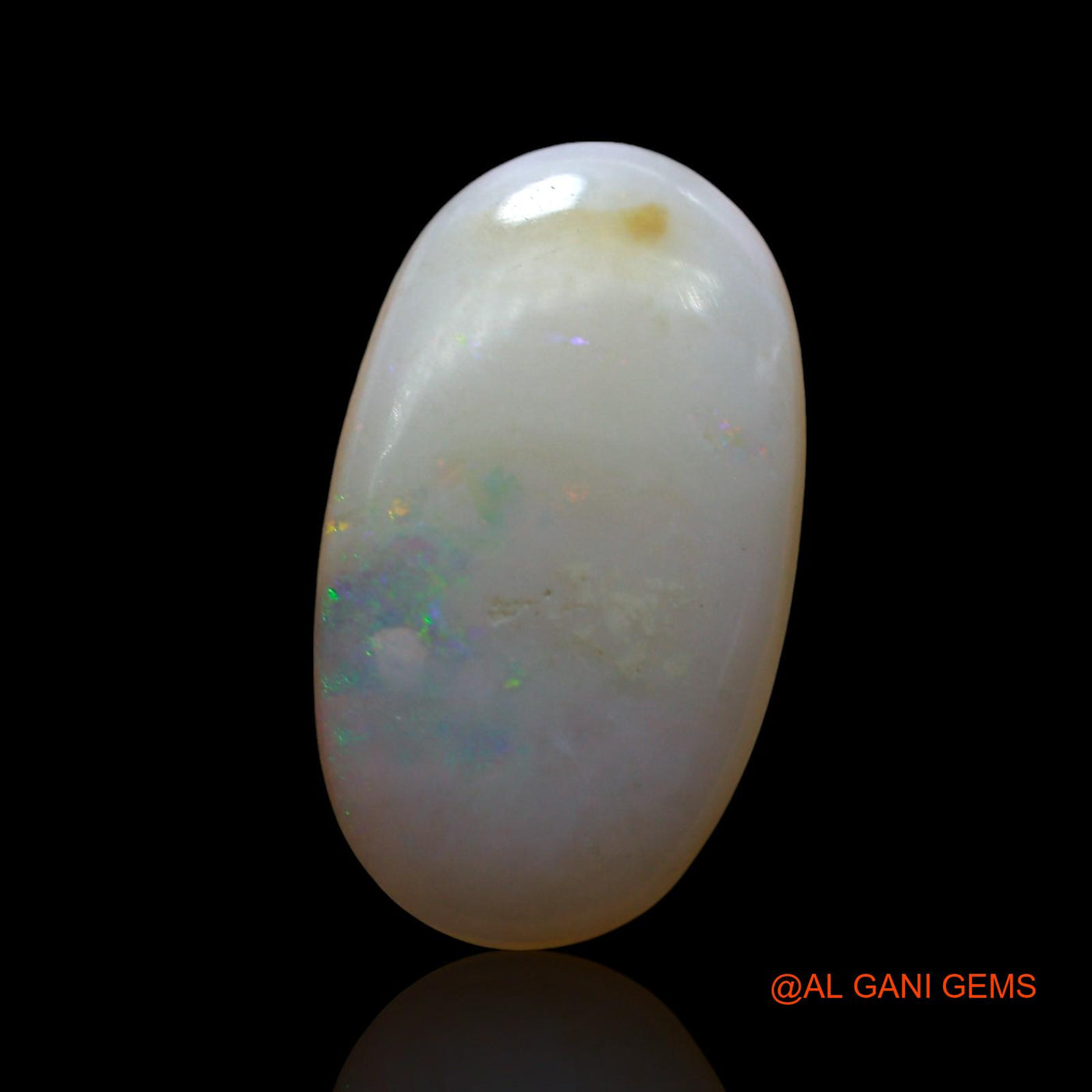 4.00 Cts Natural Australian Fire Opal Oval Cabochon Loose Gemstone For Jewelry 18x10x3 mm AE-694
