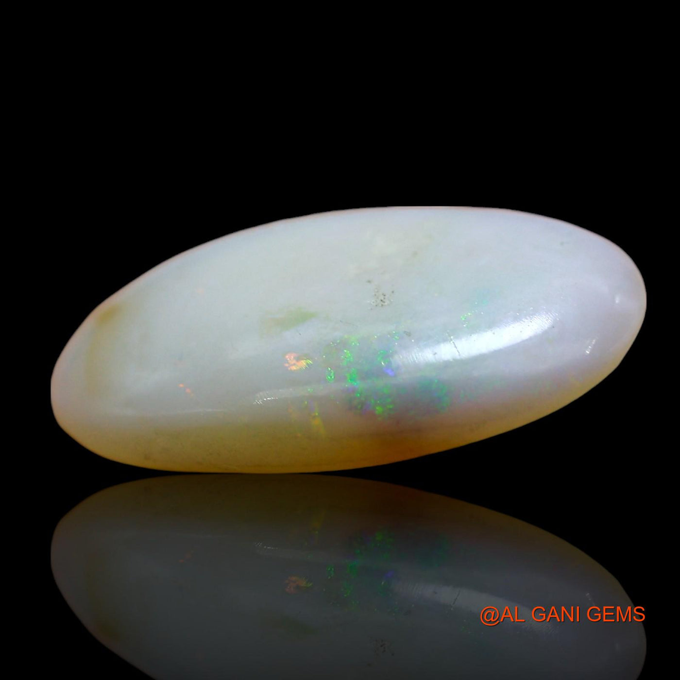 4.00 Cts Natural Australian Fire Opal Oval Cabochon Loose Gemstone For Jewelry 18x10x3 mm AE-694