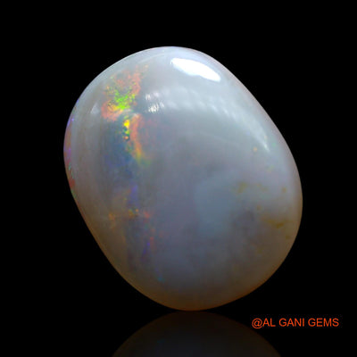 Natural Untreated Fire Opal Loose Gemstone Oval Cabochon From Australia 6.00 Cts 16x13x4 mm AE-695