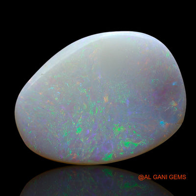 4.00 Cts Unheated Australian Fire Opal Loose Gemstone Fancy Cabochon Natural 16x12x3 mm AE-698