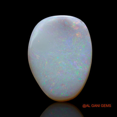 4.00 Cts Unheated Australian Fire Opal Loose Gemstone Fancy Cabochon Natural 16x12x3 mm AE-698