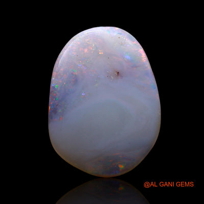 3.00 Cts Natural Australian Fire Opal Loose Gemstone Fancy Cabochon 17x13x2 mm AE-699