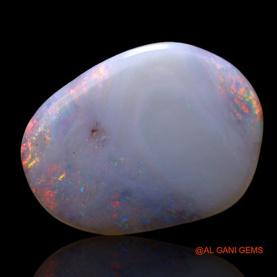 3.00 Cts Natural Australian Fire Opal Loose Gemstone Fancy Cabochon 17x13x2 mm AE-699