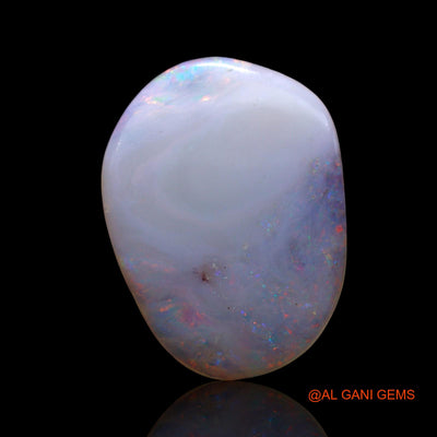 3.00 Cts Natural Australian Fire Opal Loose Gemstone Fancy Cabochon 17x13x2 mm AE-699