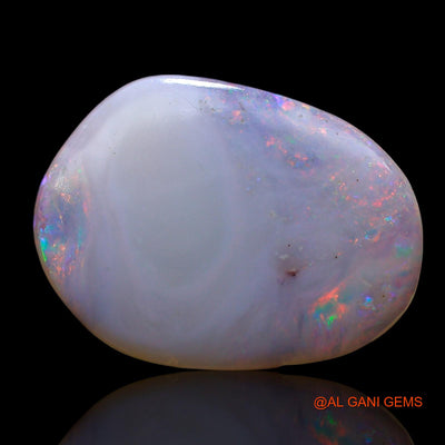 3.00 Cts Natural Australian Fire Opal Loose Gemstone Fancy Cabochon 17x13x2 mm AE-699