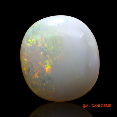 6.00 Cts Natural Australian Fire Opal Loose Gemstone Oval Cabochon 15x13x4 mm AE-69