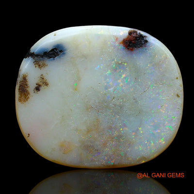 14.00 Cts Natural Australian Fire Opal Loose Gemstone Oval Cabochon 21x18x4 mm AE-6