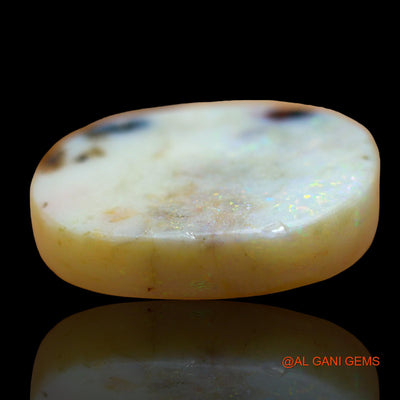 14.00 Cts Natural Australian Fire Opal Loose Gemstone Oval Cabochon 21x18x4 mm AE-6