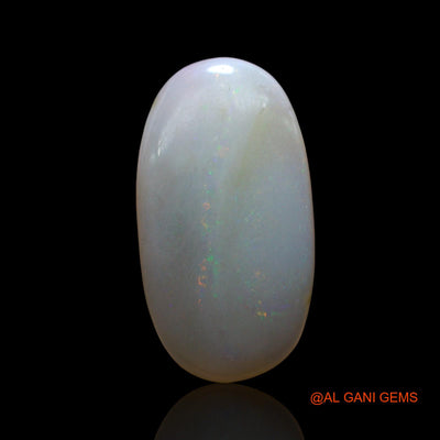 4.00 Cts Unheated Australian Fire Opal Loose Gemstone Oval Cabochon Natural 19x10x3 mm AE-701
