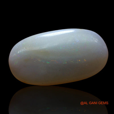 4.00 Cts Unheated Australian Fire Opal Loose Gemstone Oval Cabochon Natural 19x10x3 mm AE-701