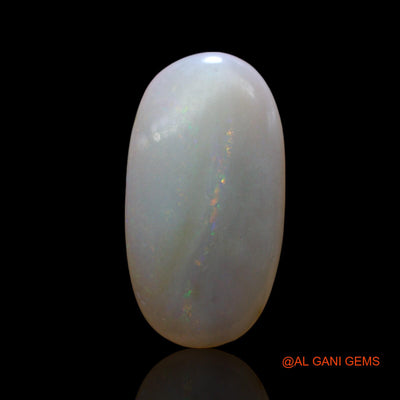 4.00 Cts Unheated Australian Fire Opal Loose Gemstone Oval Cabochon Natural 19x10x3 mm AE-701