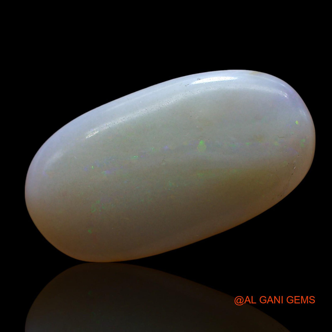4.00 Cts Unheated Australian Fire Opal Loose Gemstone Oval Cabochon Natural 19x10x3 mm AE-701