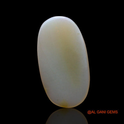 4.00 Cts Unheated Australian Fire Opal Loose Gemstone Oval Cabochon Natural 19x10x3 mm AE-701