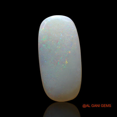 Natural Untreated Fire Opal Loose Gemstone Oval Cabochon From Australia 3.00 Cts 18x9x2 mm AE-702
