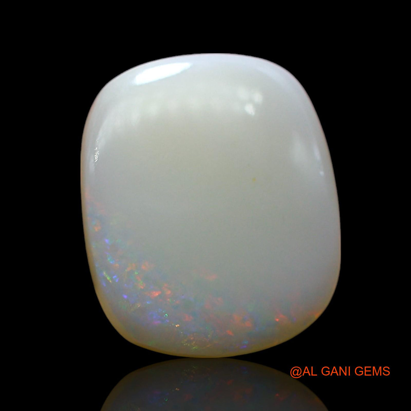 6.00 Cts Natural Australian Fire Opal Loose Gemstone Oval Cabochon 15x13x4 mm AE-705