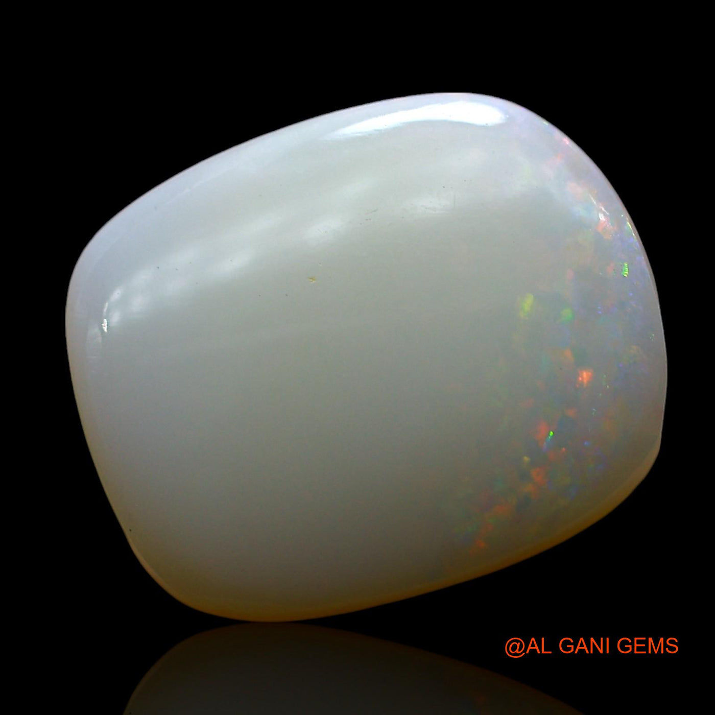 6.00 Cts Natural Australian Fire Opal Loose Gemstone Oval Cabochon 15x13x4 mm AE-705
