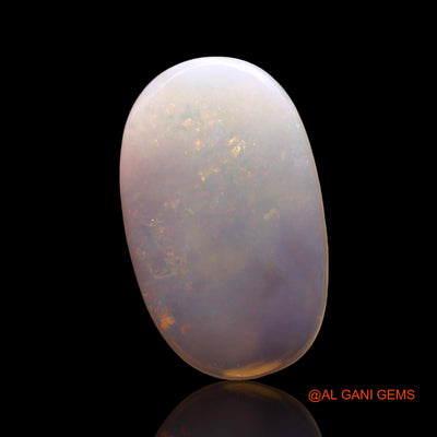 2.00 Cts Natural Australian Fire Opal Loose Gemstone Oval Cabochon 18x11x1 mm AE-706
