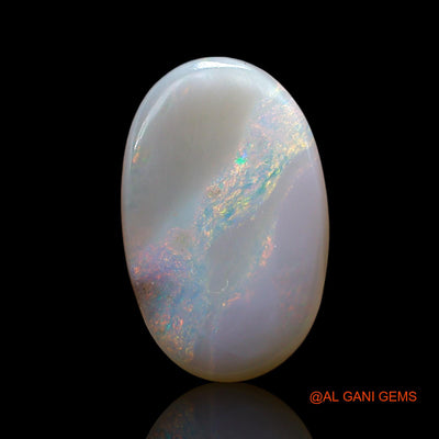 6.00 Cts Natural Australian Fire Opal Loose Gemstone Oval Cabochon 17x11x4 mm AE-707