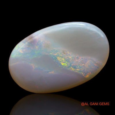 6.00 Cts Natural Australian Fire Opal Loose Gemstone Oval Cabochon 17x11x4 mm AE-707
