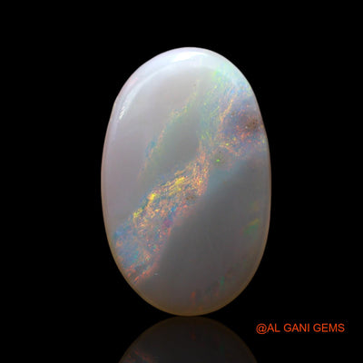 6.00 Cts Natural Australian Fire Opal Loose Gemstone Oval Cabochon 17x11x4 mm AE-707