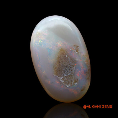 6.00 Cts Natural Australian Fire Opal Loose Gemstone Oval Cabochon 17x11x4 mm AE-707