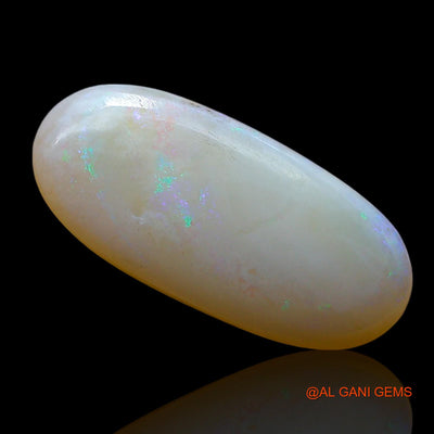 4.00 Cts Natural Australian Fire Opal Loose Gemstone Oval Cabochon 19x9x3 mm AE-708