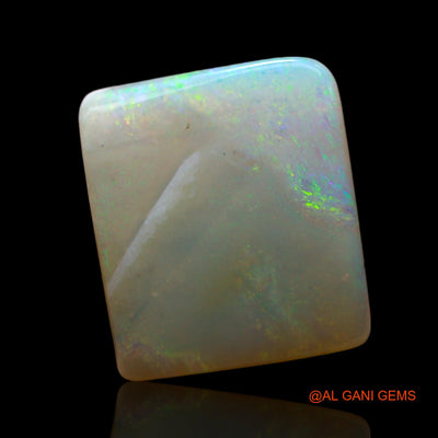 5.00 Cts Unheated Australian Fire Opal Loose Gemstone Square Cabochon Natural 14x12x3 mm AE-709