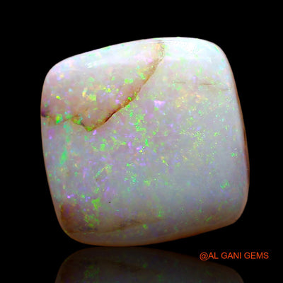 5.00 Cts Natural Australian Fire Opal Loose Gemstone Square Cabochon 13x13x4 mm AE-70
