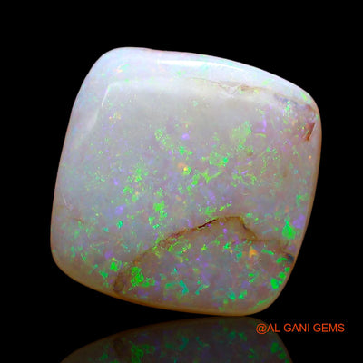 5.00 Cts Natural Australian Fire Opal Loose Gemstone Square Cabochon 13x13x4 mm AE-70