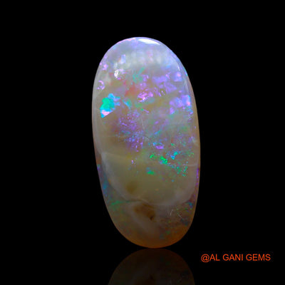Natural Fire Opal Gemstone 5.00 Cts Loose Oval Cabochon From Australia 18x9x4 mm AE-710