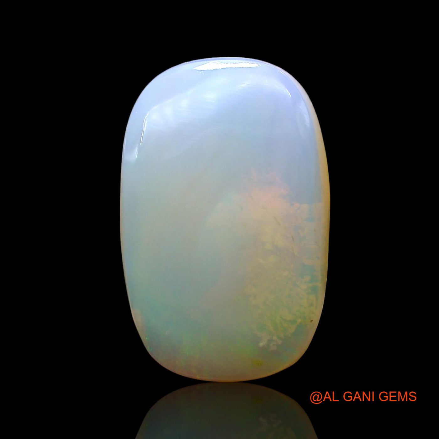 6.00 Cts Natural Australian Fire Opal Oval Cabochon Loose Gemstone For Jewelry 17x10x4 mm AE-713