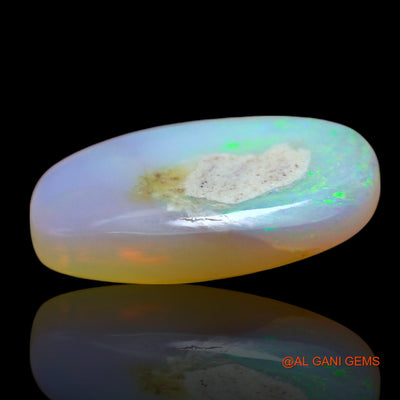6.00 Cts Natural Australian Fire Opal Oval Cabochon Loose Gemstone For Jewelry 17x10x4 mm AE-713
