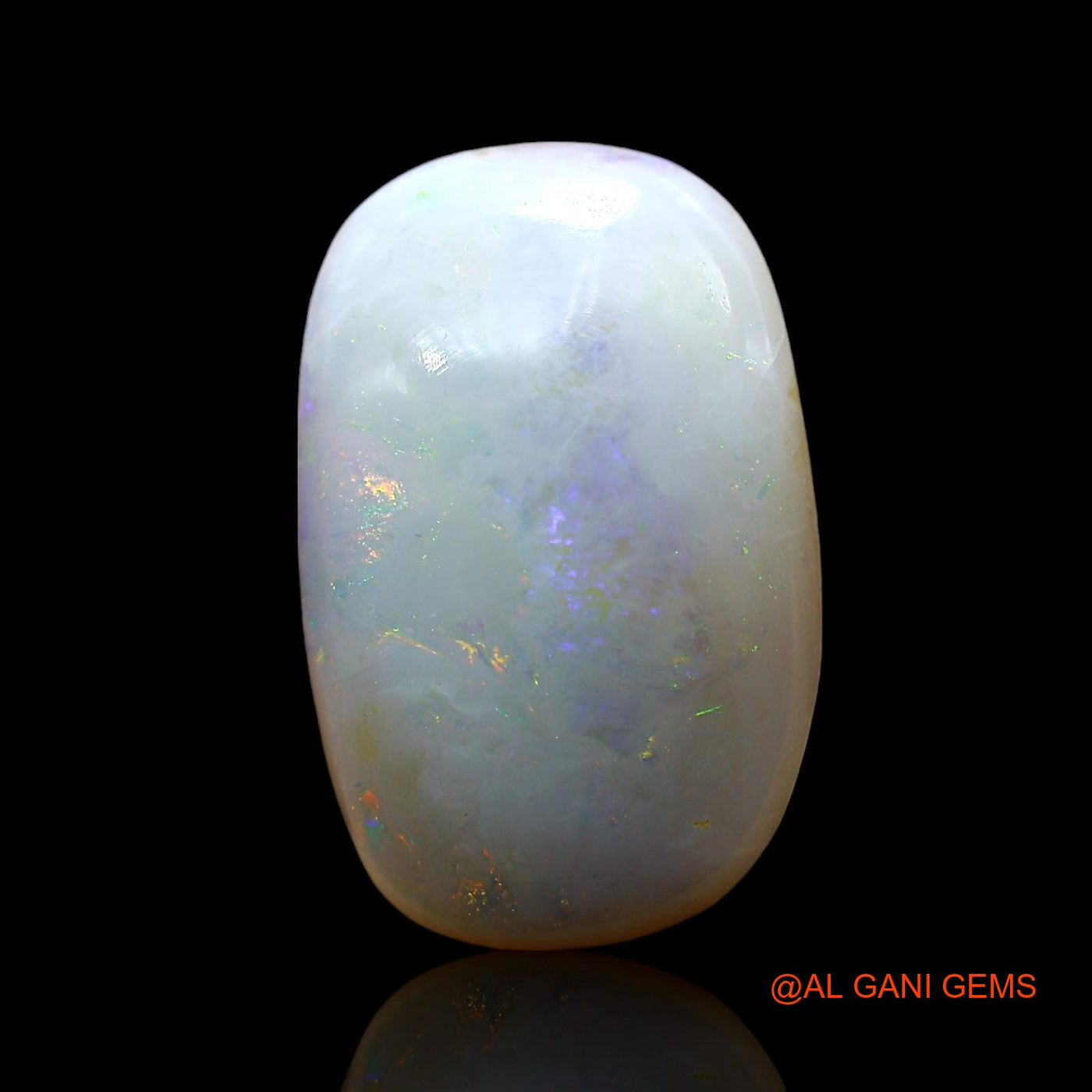5.00 Cts Natural Australian Fire Opal Loose Gemstone Oval Cabochon 17x11x4 mm AE-716