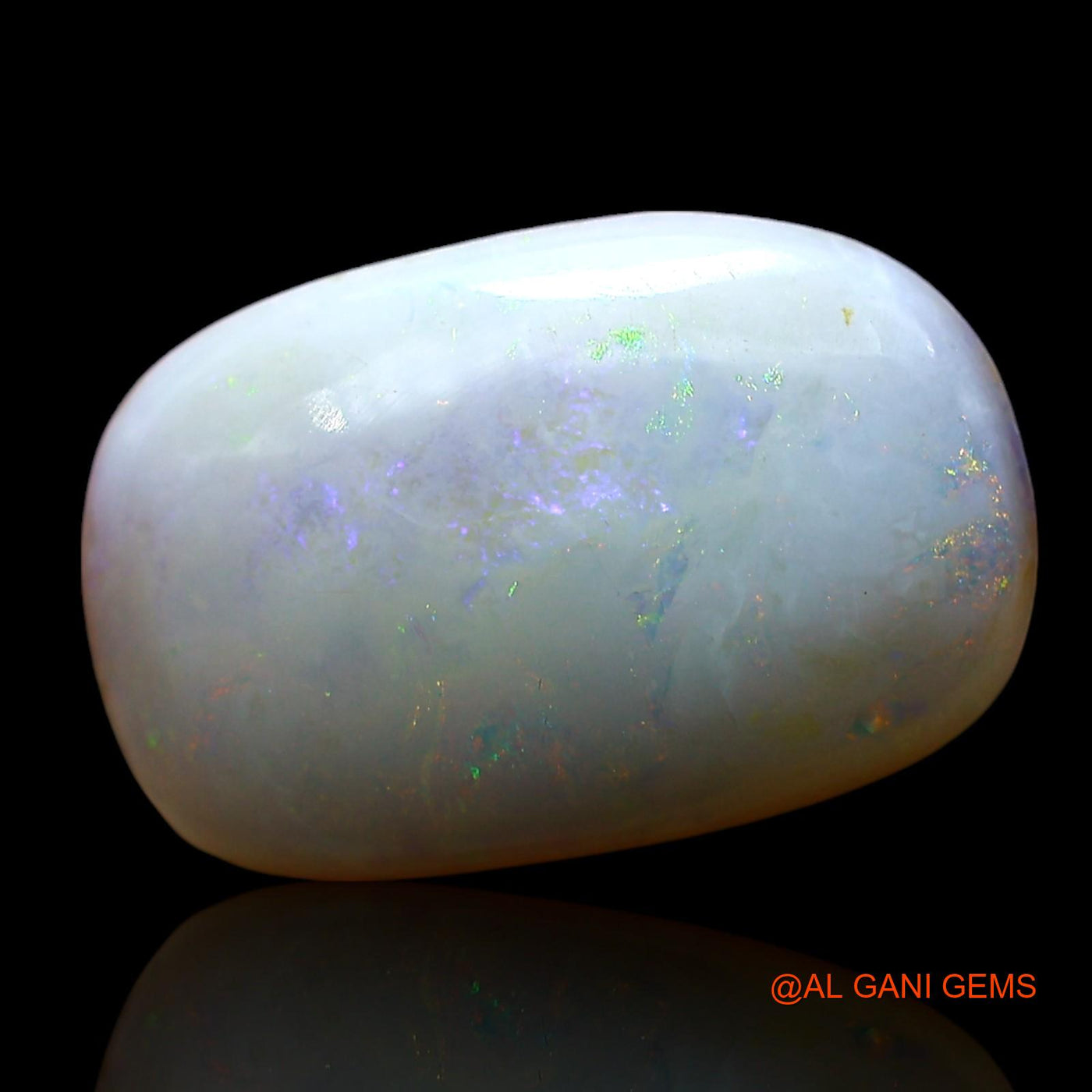 5.00 Cts Natural Australian Fire Opal Loose Gemstone Oval Cabochon 17x11x4 mm AE-716