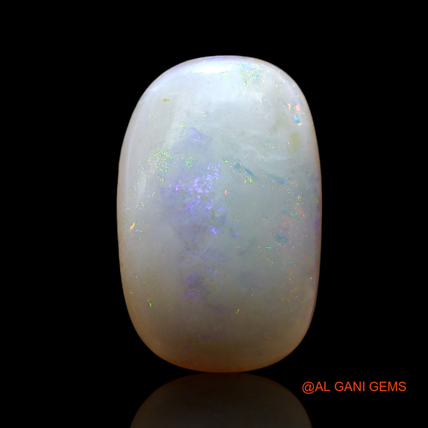 5.00 Cts Natural Australian Fire Opal Loose Gemstone Oval Cabochon 17x11x4 mm AE-716