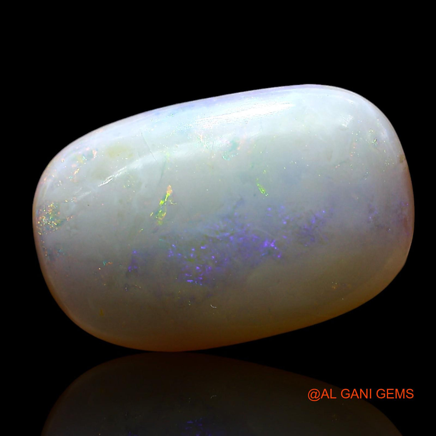 5.00 Cts Natural Australian Fire Opal Loose Gemstone Oval Cabochon 17x11x4 mm AE-716