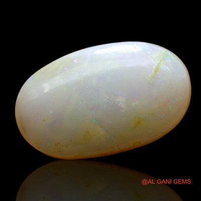 5.00 Cts Natural Australian Fire Opal Loose Gemstone Oval Cabochon 17x10x4 mm AE-718