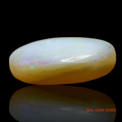5.00 Cts Natural Australian Fire Opal Loose Gemstone Oval Cabochon 17x10x4 mm AE-718