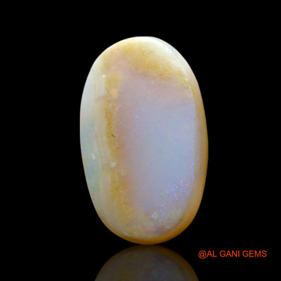 5.00 Cts Natural Australian Fire Opal Loose Gemstone Oval Cabochon 17x10x4 mm AE-718