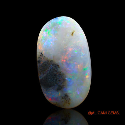 Natural Fire Opal Gemstone 5.00 Cts Loose Fancy Cabochon From Australia 18x10x3 mm AE-71