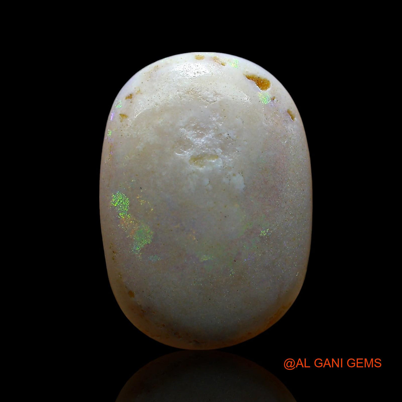 6.00 Cts Natural Australian Fire Opal Loose Gemstone Oval Cabochon 17x12x4 mm AE-721
