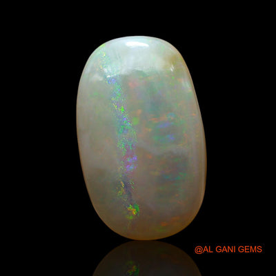 6.00 Cts Natural Australian Fire Opal Oval Cabochon Loose Gemstone For Jewelry 16x9x5 mm AE-724