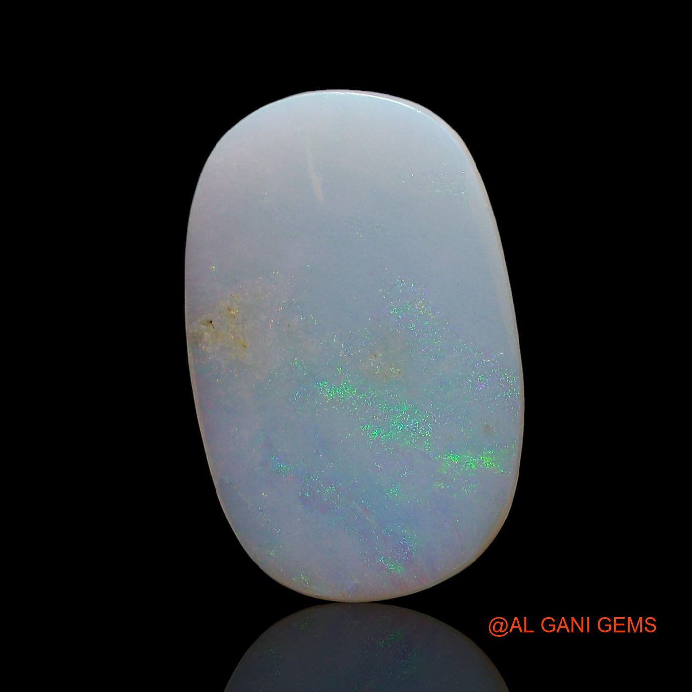 3.00 Cts Natural Australian Fire Opal Loose Gemstone Oval Cabochon 17x11x2 mm AE-726